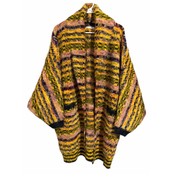 Anthropologie Sweaters - Anthropologie Oversized Fuzzy‎ Cardigan Sweater Women's Size L/XL